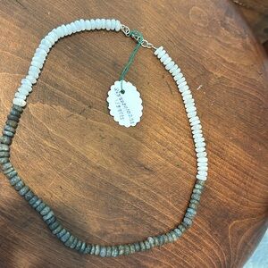 197 carats of moonstone and laborite necklace!!  Excellent!